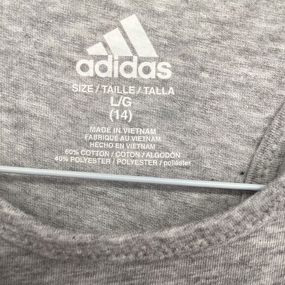 Girls Adidas Racerback Tank Top - Large - Picture 4 of 5